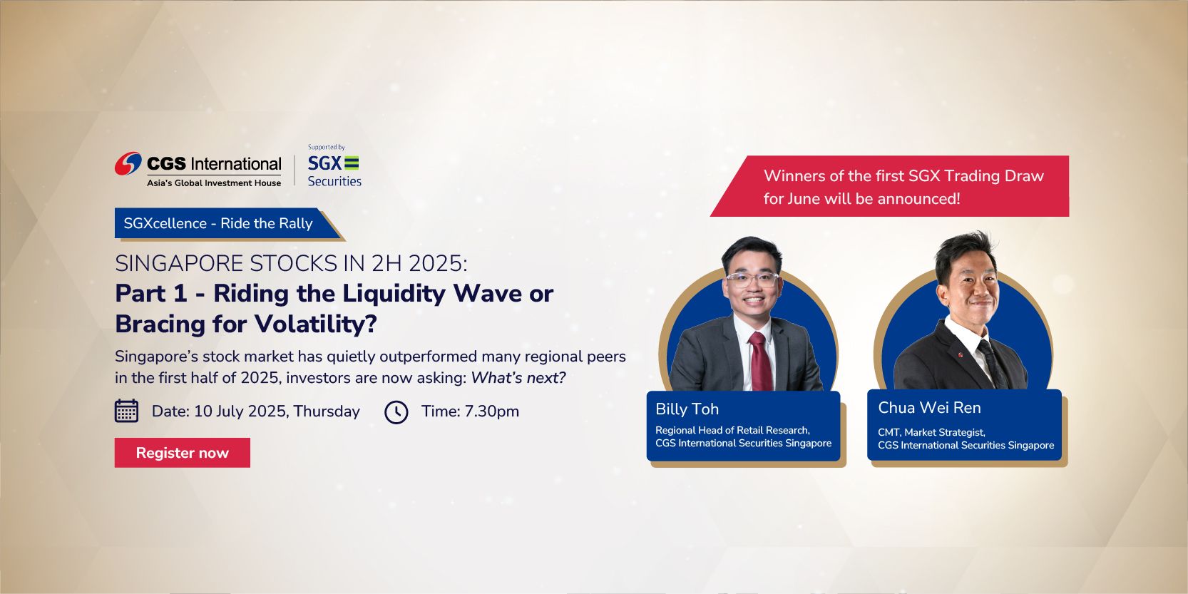 Singapore Stocks in 2H 2025: Riding the Liquidity Wave or Bracing for  Volatility? | CGS International